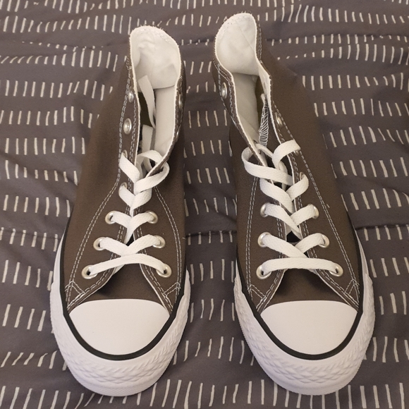 dark grey chuck taylors